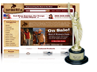 award winning web design