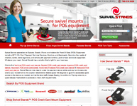Swivel Stands web design