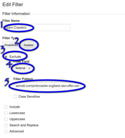 Exclude Spam Filter In Analytics