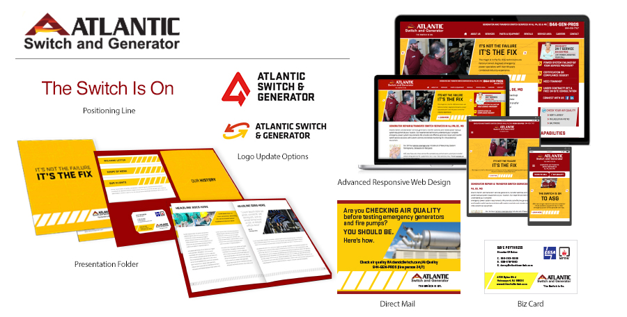 Atlantic Switch & Generator Brand Identity