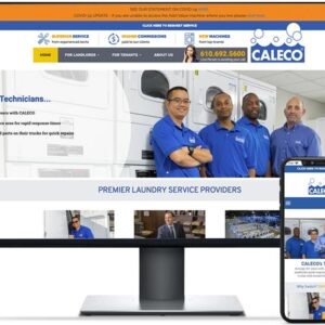 Caleco web design